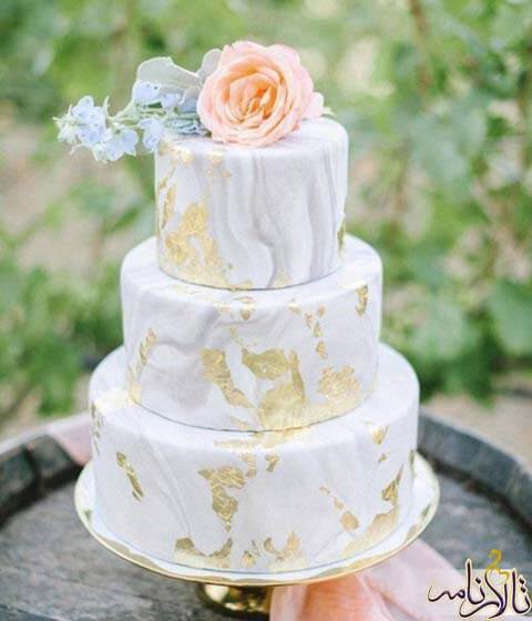 10 مدل کیک عروسی - کیک عقد - کیک نامزدی